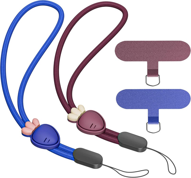 SURDOCA Adjustable Phone Lanyard, Camera Wrist Strap, Nylon Wrist Lanyard, Phone Wristlet, Anti Theft Phone Strap, Lanyard for Earphone, USB Flash Drive, ID Name Tag Badge - Image 1
